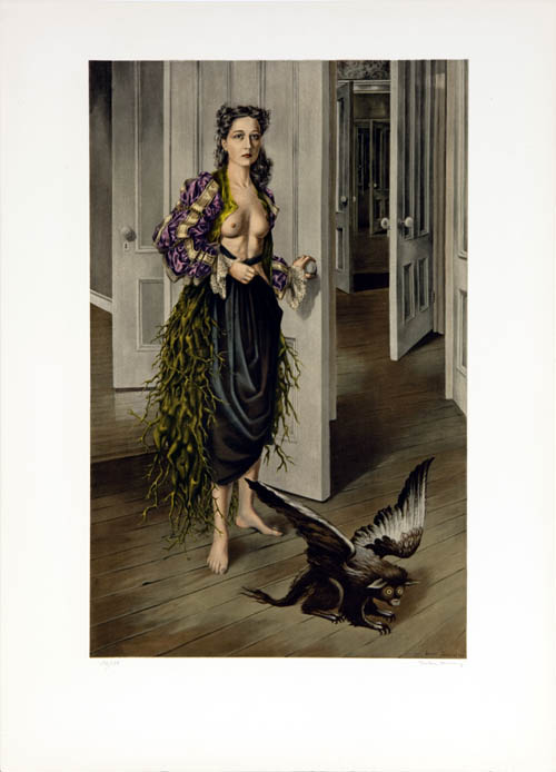 Dorothea Tanning - Birthday - color lithograph